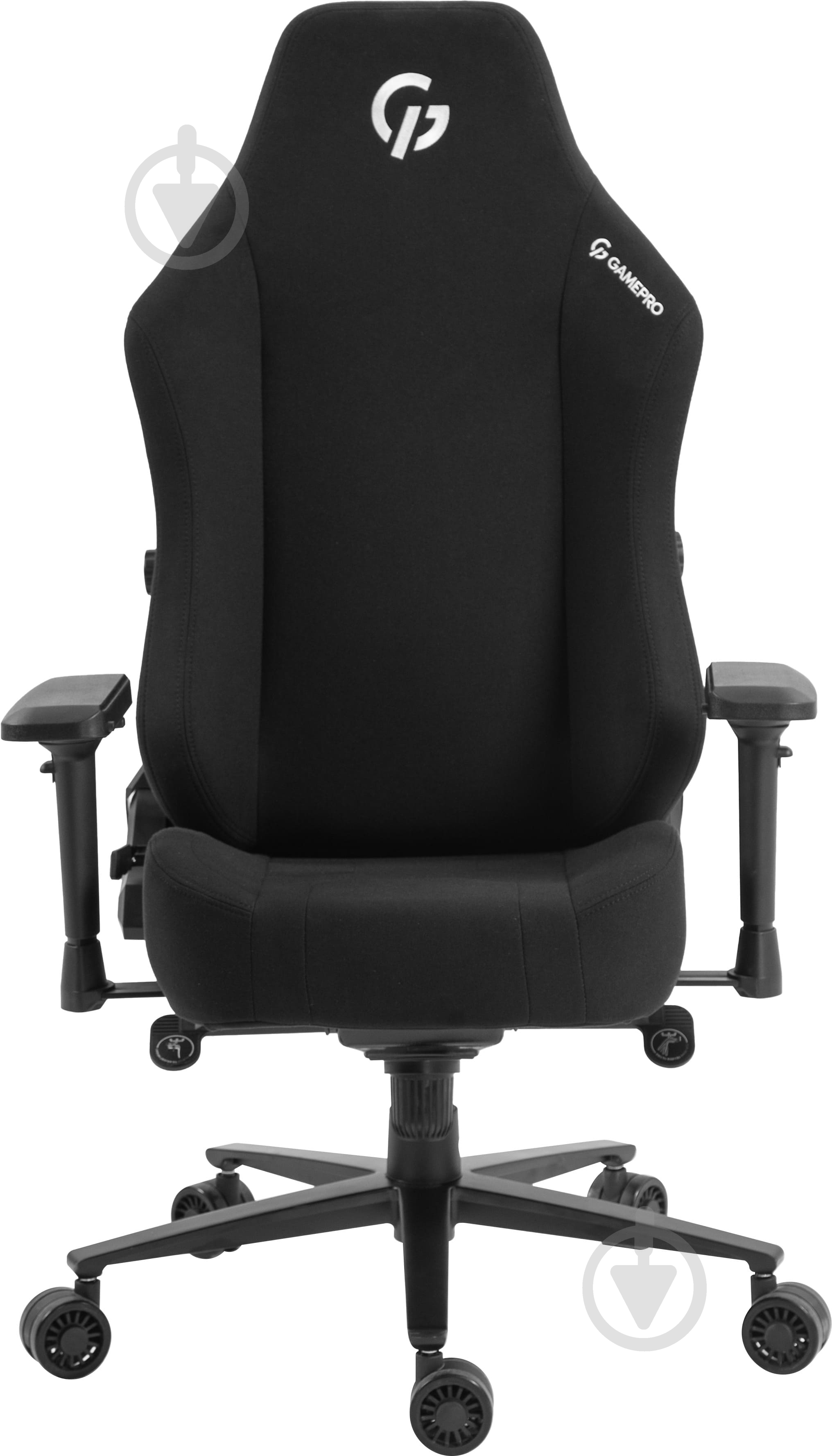 Крісло ігрове GamePro GC775B Black fabric чорний - фото 1