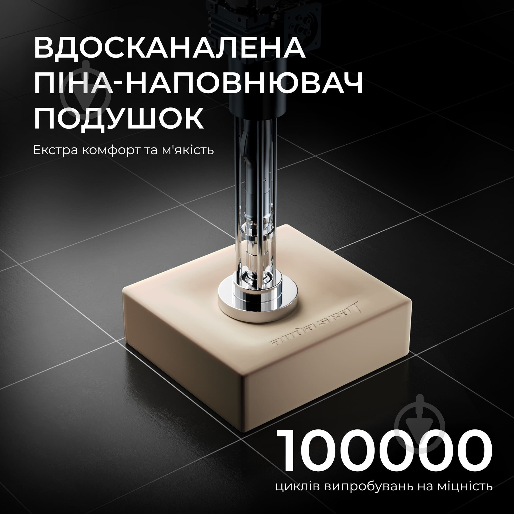 Кресло игровое Anda Seat X1 Gaming Sofa Black PVC черный - фото 14