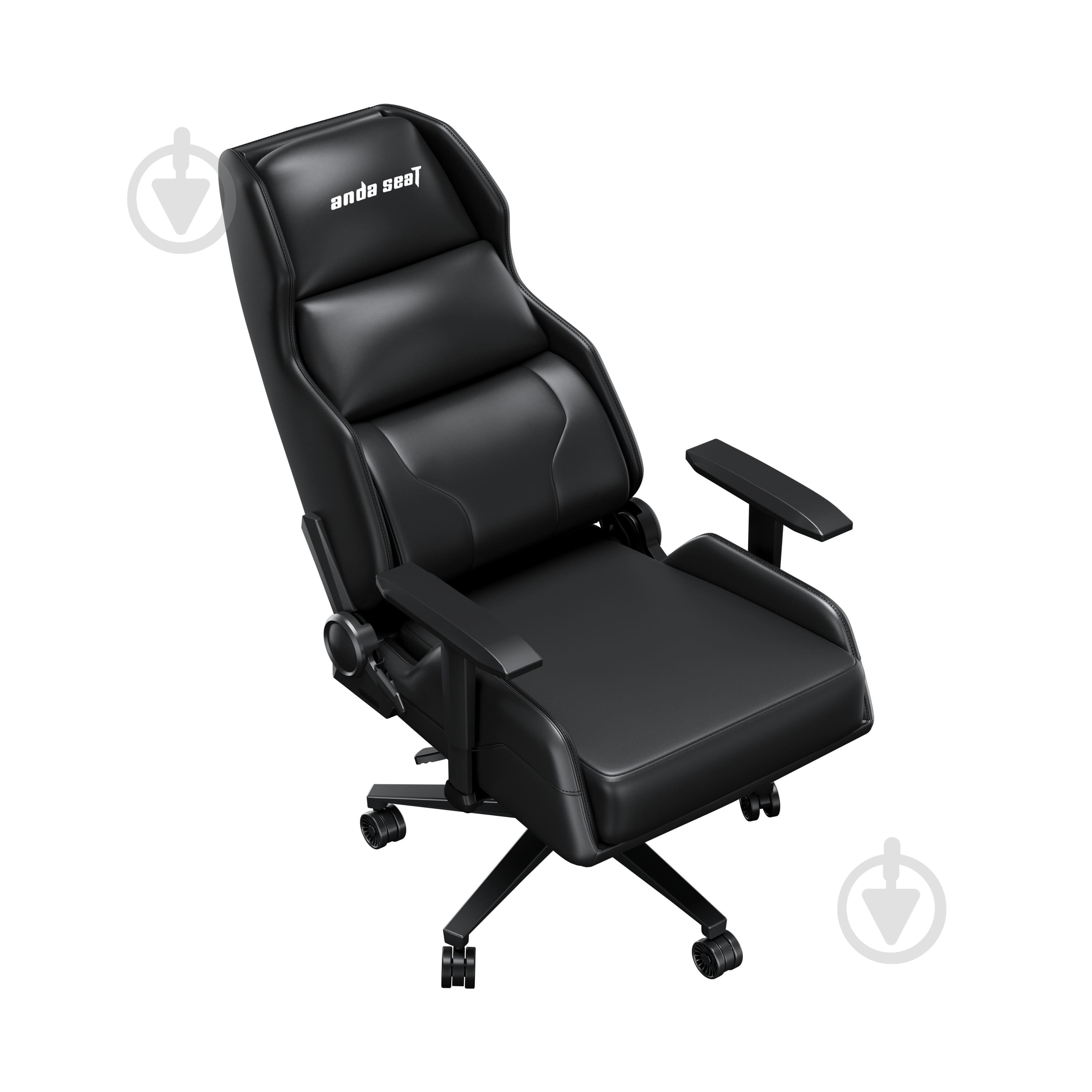 Кресло игровое Anda Seat X1 Gaming Sofa Black PVC черный - фото 7