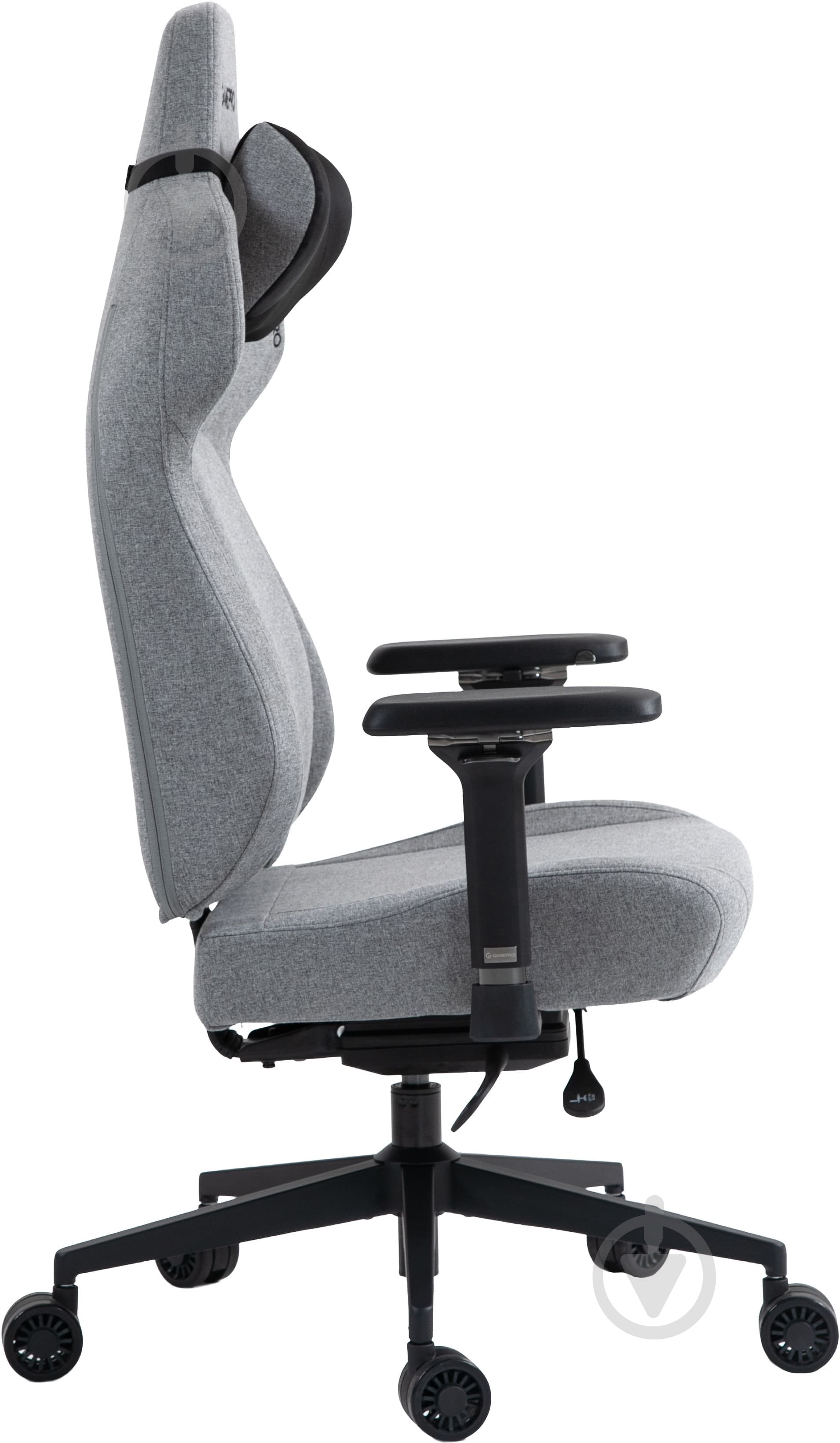 Крісло ігрове GamePro GC925G Grey fabric сірий - фото 3