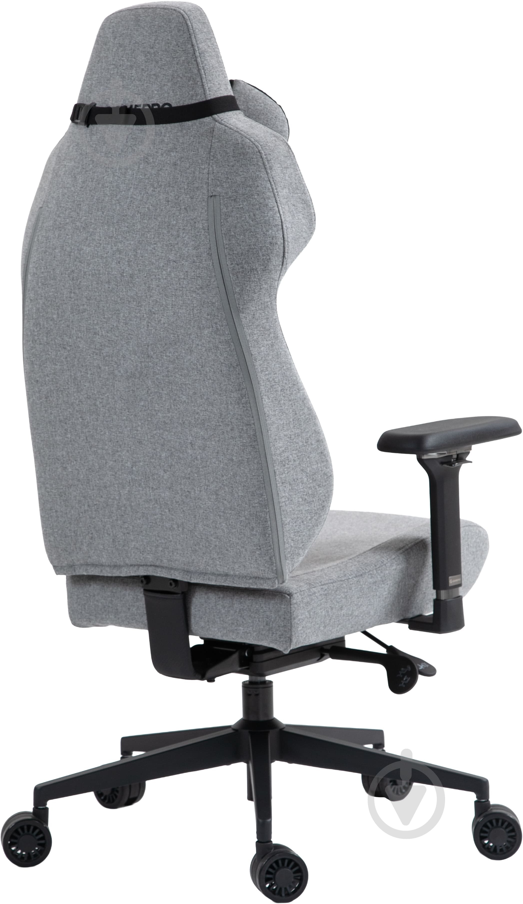 Крісло ігрове GamePro GC925G Grey fabric сірий - фото 4