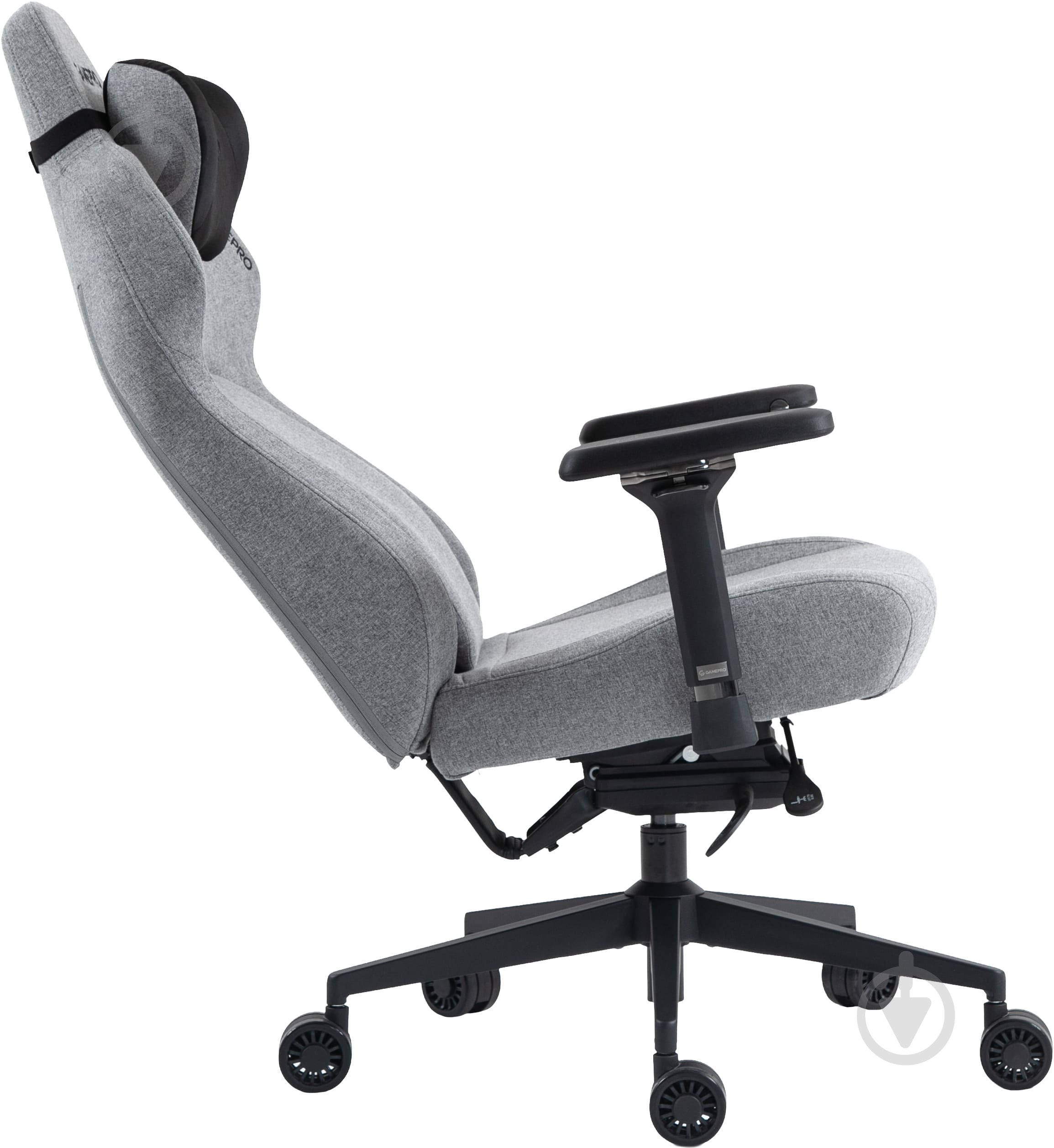 Крісло ігрове GamePro GC925G Grey fabric сірий - фото 7
