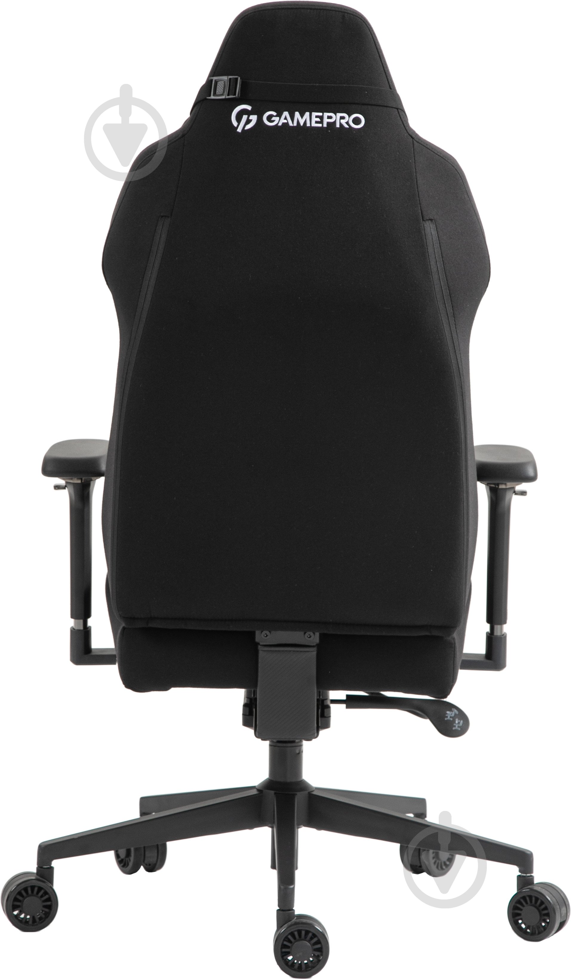 Крісло ігрове GamePro GC925B Black fabric чорний - фото 5