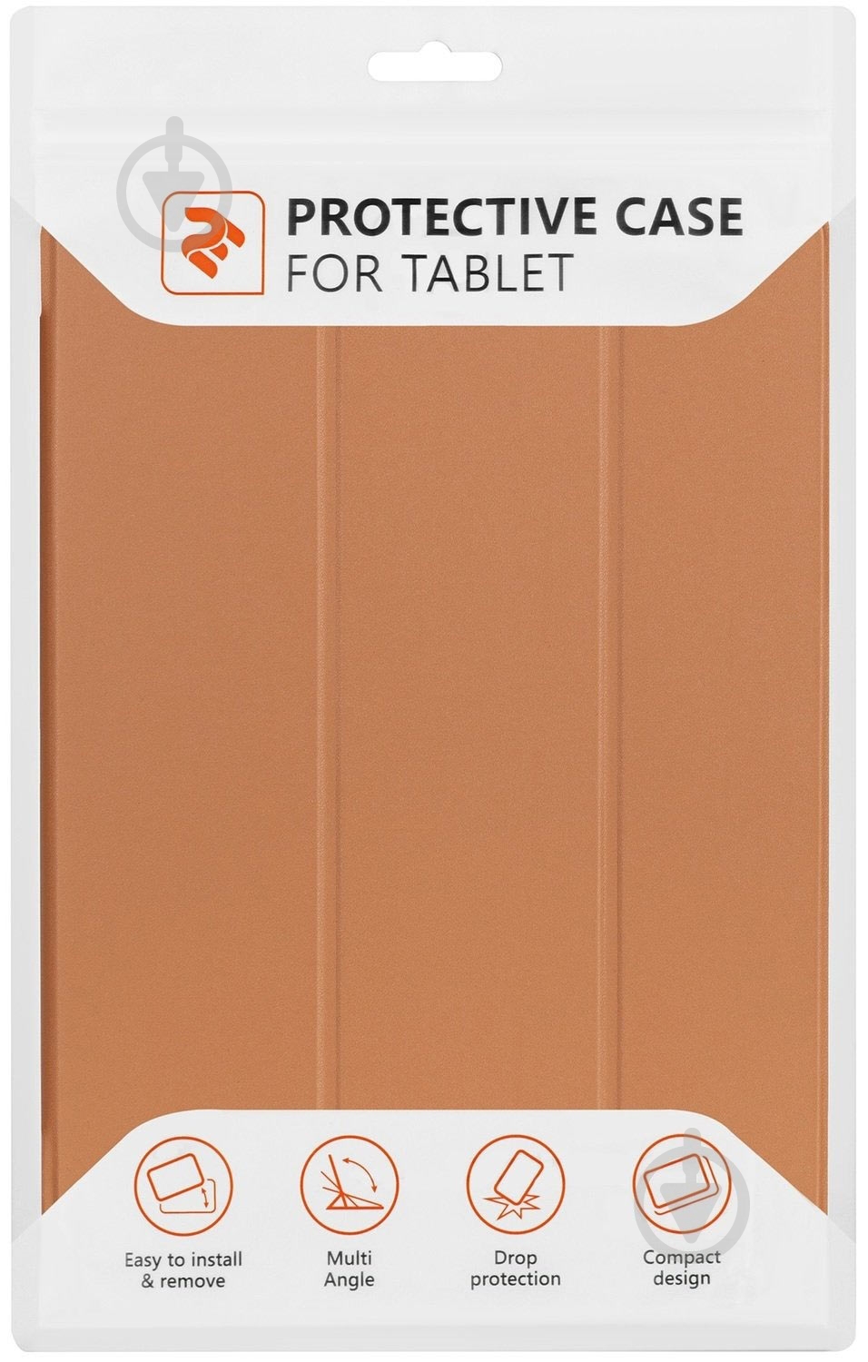 Чохол 2E Apple iPad Air 10.9" brown (2E-IP-IPD-AIR-IKRT-BR) - фото 5