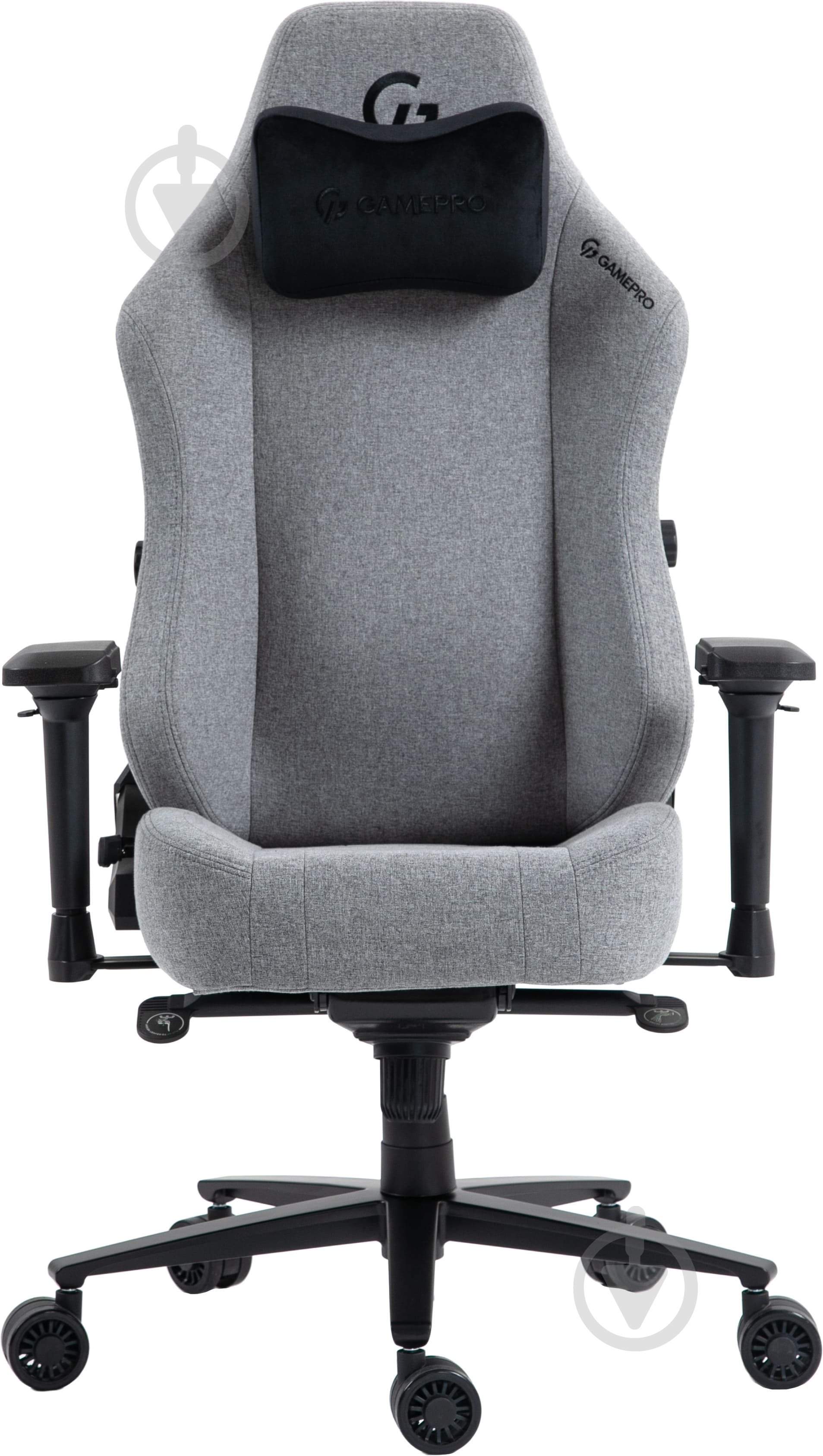 Кресло игровое GamePro GC775G Grey fabric серый - фото 1 Кресло игровое GamePro GC775G Grey fabric серый - фото 1