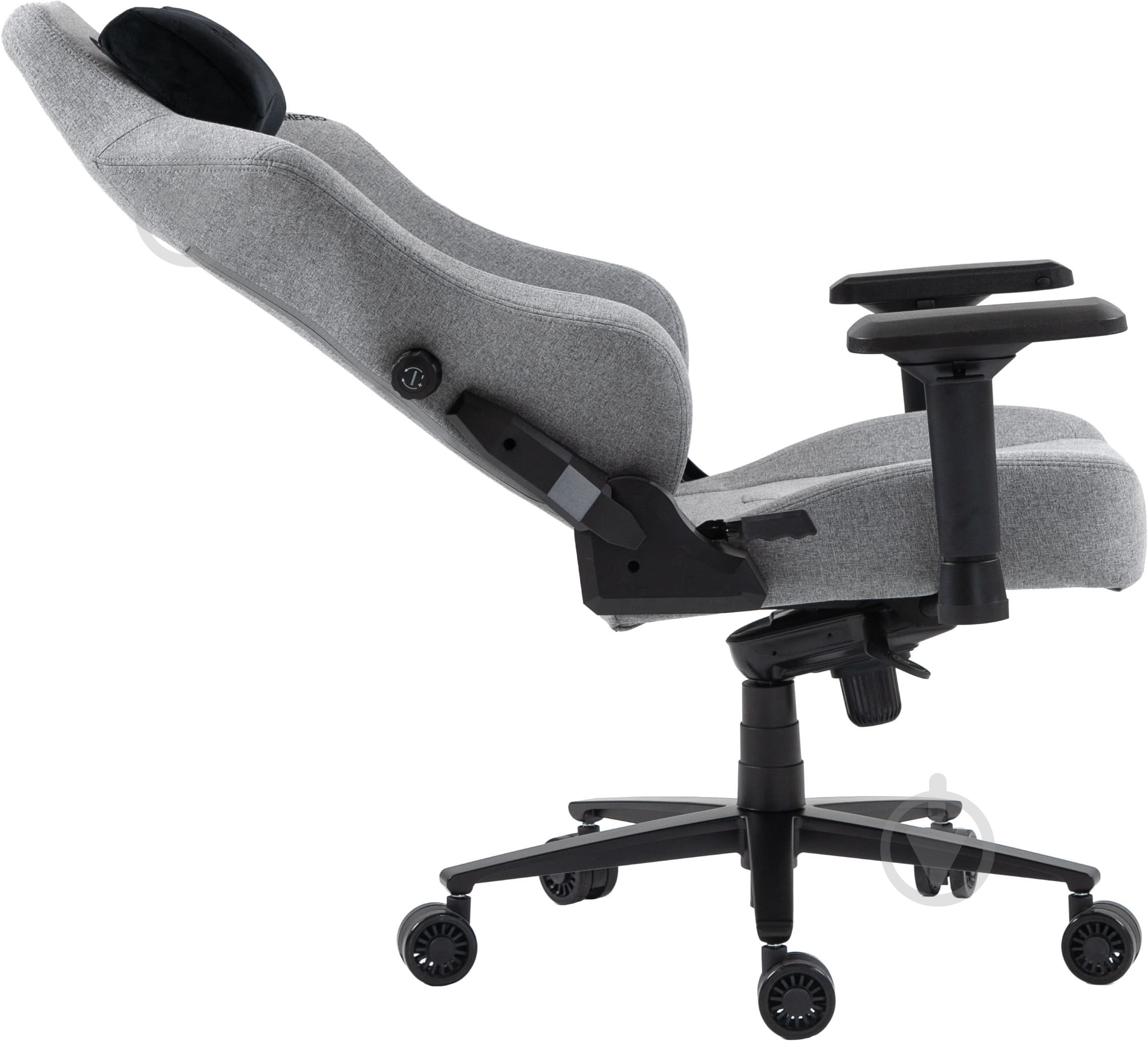 Кресло игровое GamePro GC775G Grey fabric серый - фото 7 Кресло игровое GamePro GC775G Grey fabric серый - фото 7