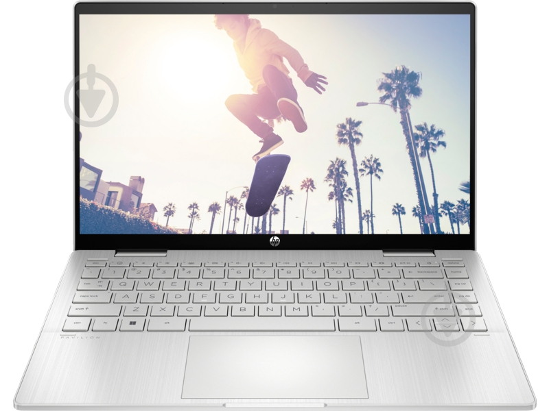 Ноутбук HP Pavilion 16-af0002ua 16" (AQ8K7EA) silver - фото 1