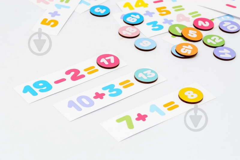 Игра деревянная PuzzleOk Реши пример Puz-22927 - фото 3