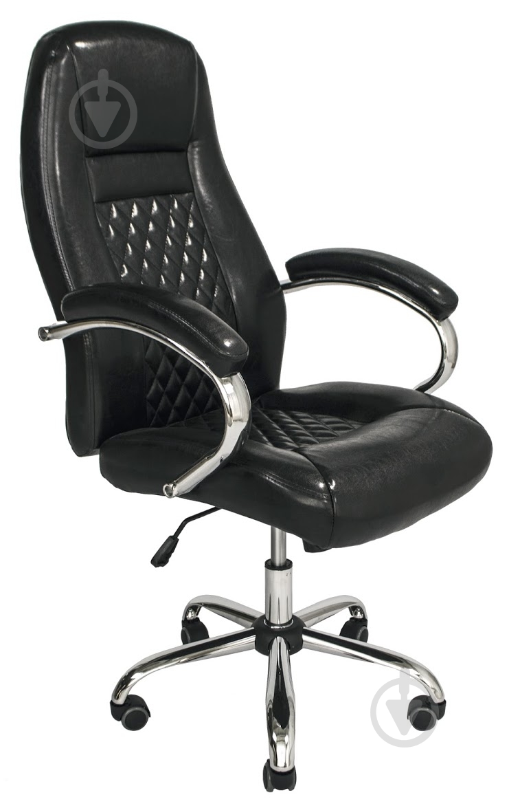 Кресло Richman Флоренция Хром глянец черный - фото 1