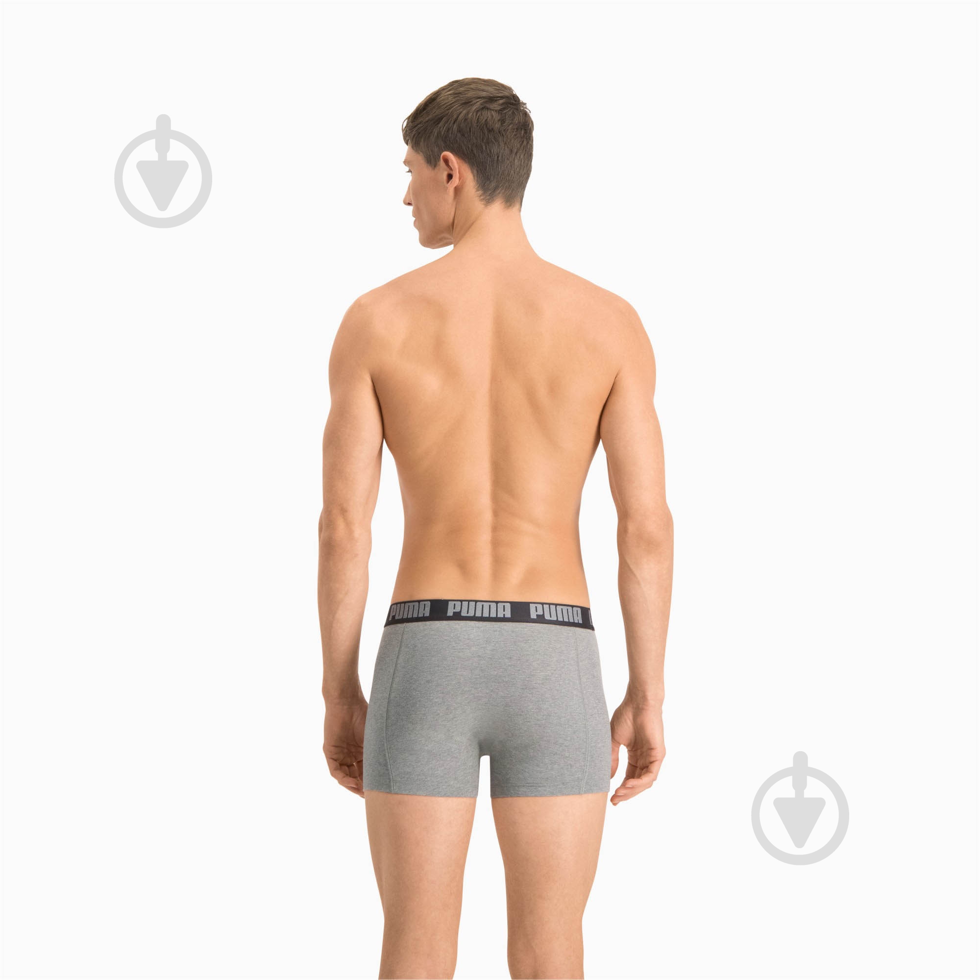 Труси чоловічі Puma 90682305 S сірий/темно-сірий - фото 3 Труси чоловічі Puma 90682305 S сірий/темно-сірий - фото 3