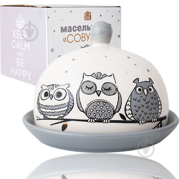 Масленка S&T Совушки 3340-18 - фото 1