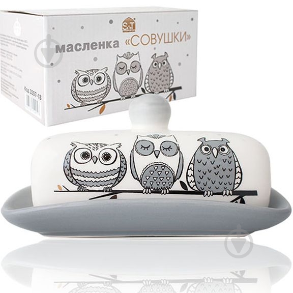 Масленка S&T Совушки 3397-18 - фото 1