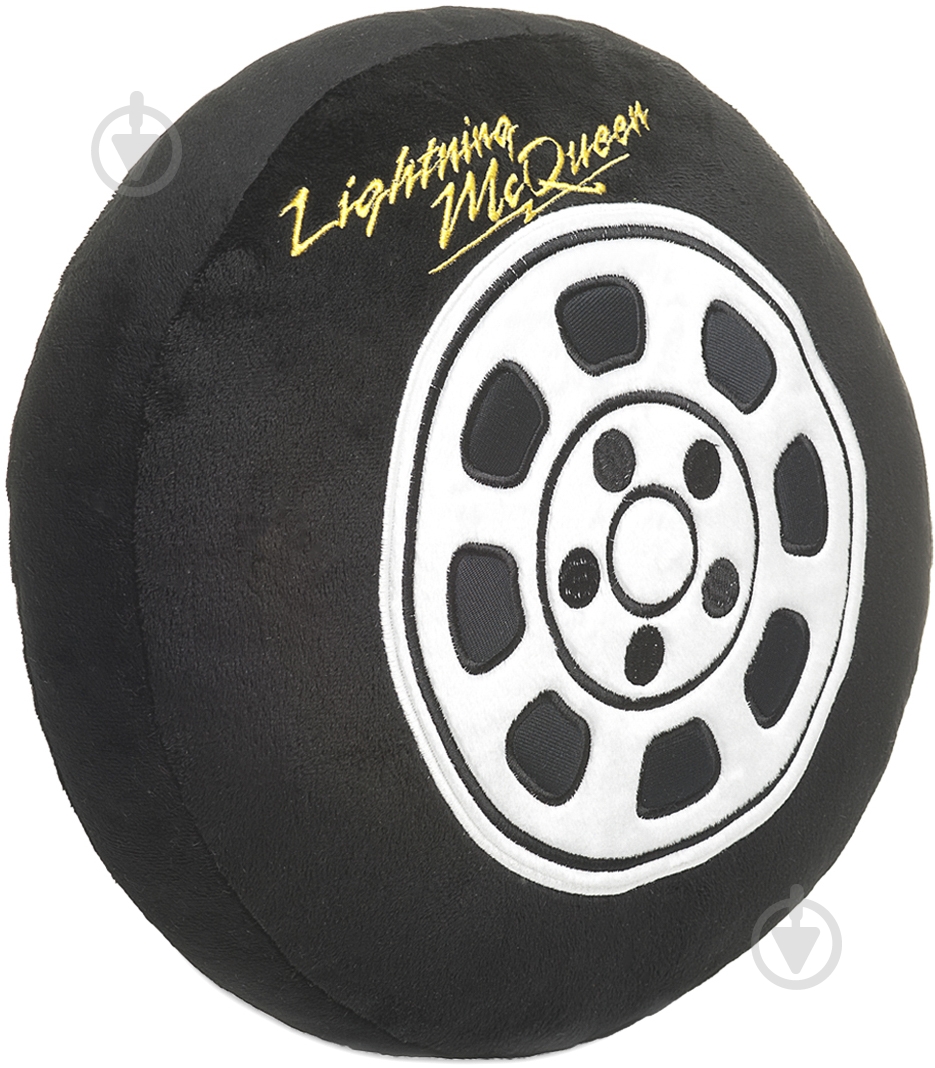 Подушка Тигрес Колесо Тачки Disney чорний із білим - фото 1 Подушка Тигрес Колесо Тачки Disney чорний із білим - фото 1