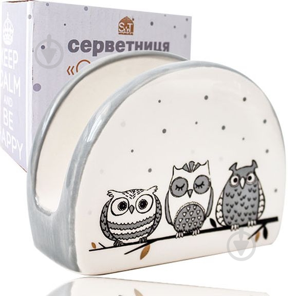 Салфетница S&T Совушки 3662-18 - фото 1