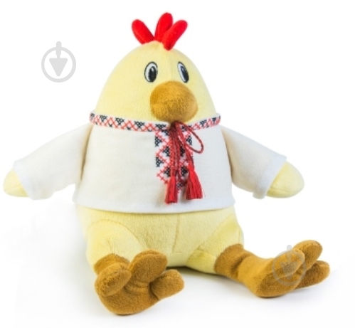 Игрушка Тигрес Цыпленок в вышиванке 25 см разноцветный - фото 1 Игрушка Тигрес Цыпленок в вышиванке 25 см разноцветный - фото 1