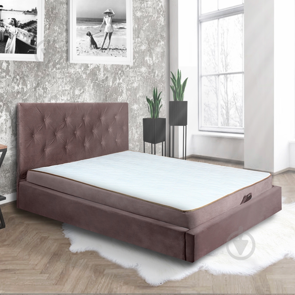 Кровать Homefort Романтика мокко 80x200 см - фото 1 Кровать Homefort Романтика мокко 80x200 см - фото 1