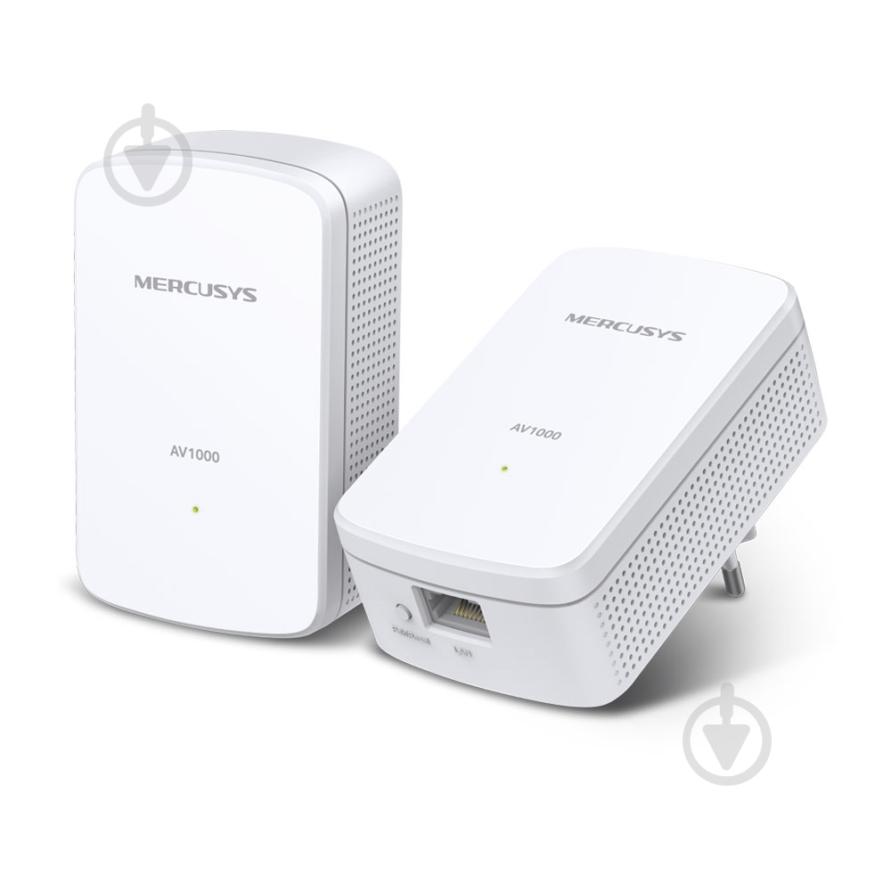 Адаптер Mercusys AV1000 Gigabit Powerline (MP500KIT) - фото 1