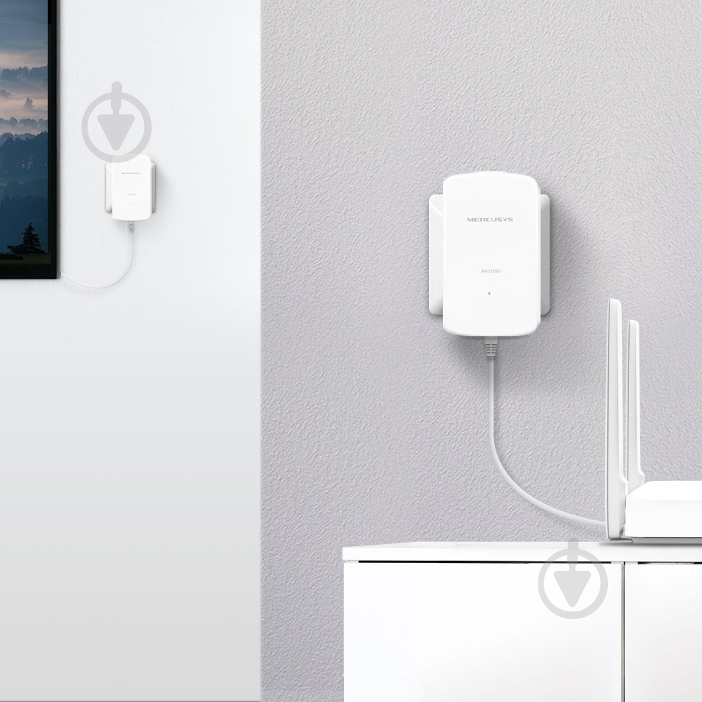 Адаптер Mercusys AV1000 Gigabit Powerline (MP500KIT) - фото 2