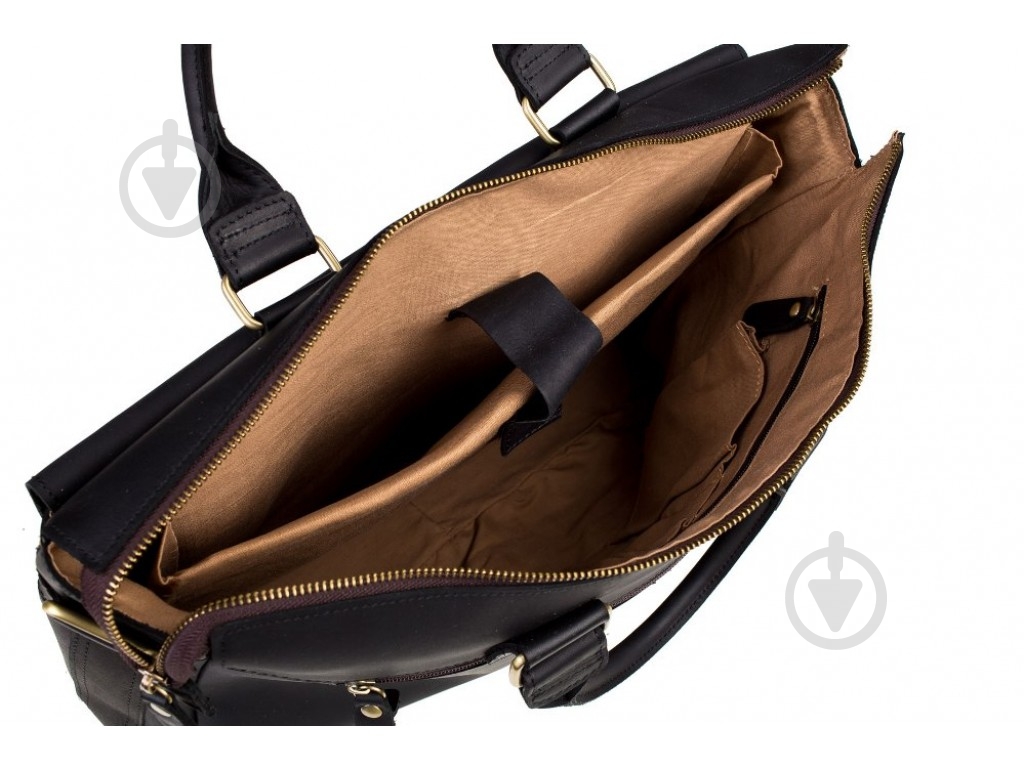 Сумка мужская для документов Tiding Bag t1096A черный - фото 5