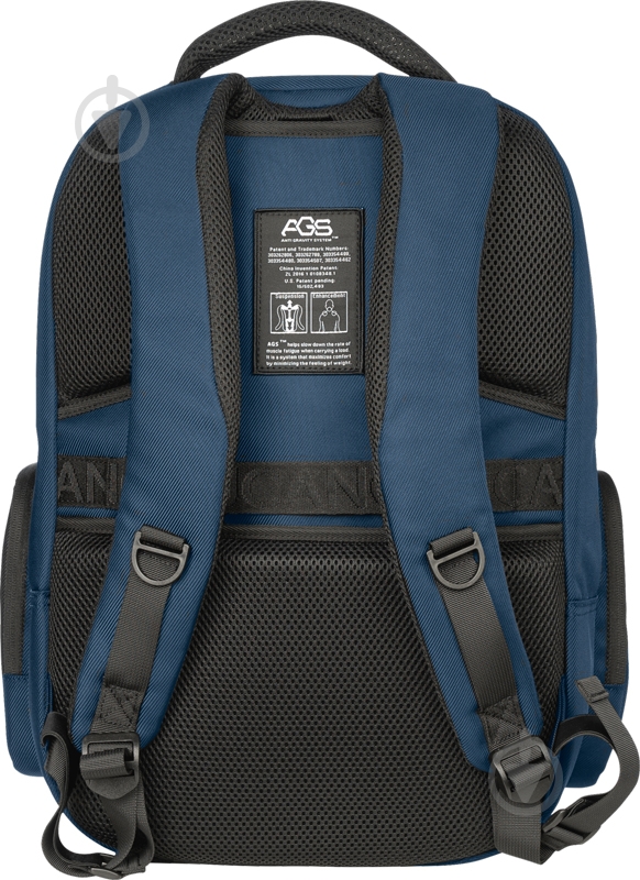 Рюкзак Tucano Sole Gravity AGS 17" blue (BKSOL17-AGS-B) - фото 4