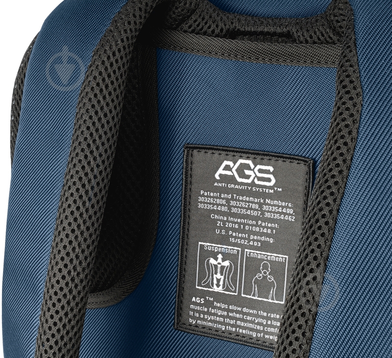 Рюкзак Tucano Sole Gravity AGS 17" blue (BKSOL17-AGS-B) - фото 6