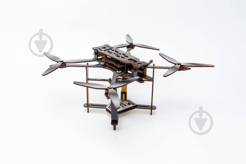 ᐉ Деревянный 3D-конструктор PuzzleOk FPV Дрон Puz-00923 • Купить