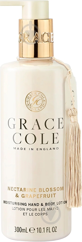 Лосьон для тела GRACE COLE Nectarine Blossom & Grapefruit 300 мл - фото 1
