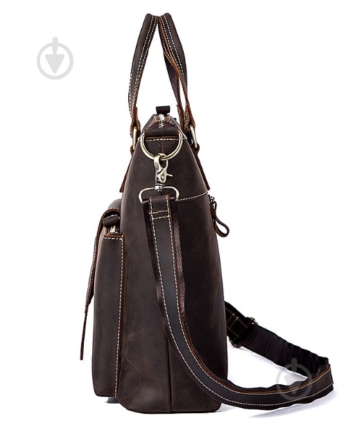 Сумка мужская Tiding Bag 7264R коричневый - фото 3 Сумка мужская Tiding Bag 7264R коричневый - фото 3