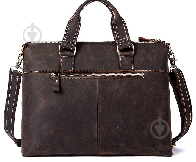 Сумка мужская Tiding Bag 7264R коричневый - фото 6 Сумка мужская Tiding Bag 7264R коричневый - фото 6