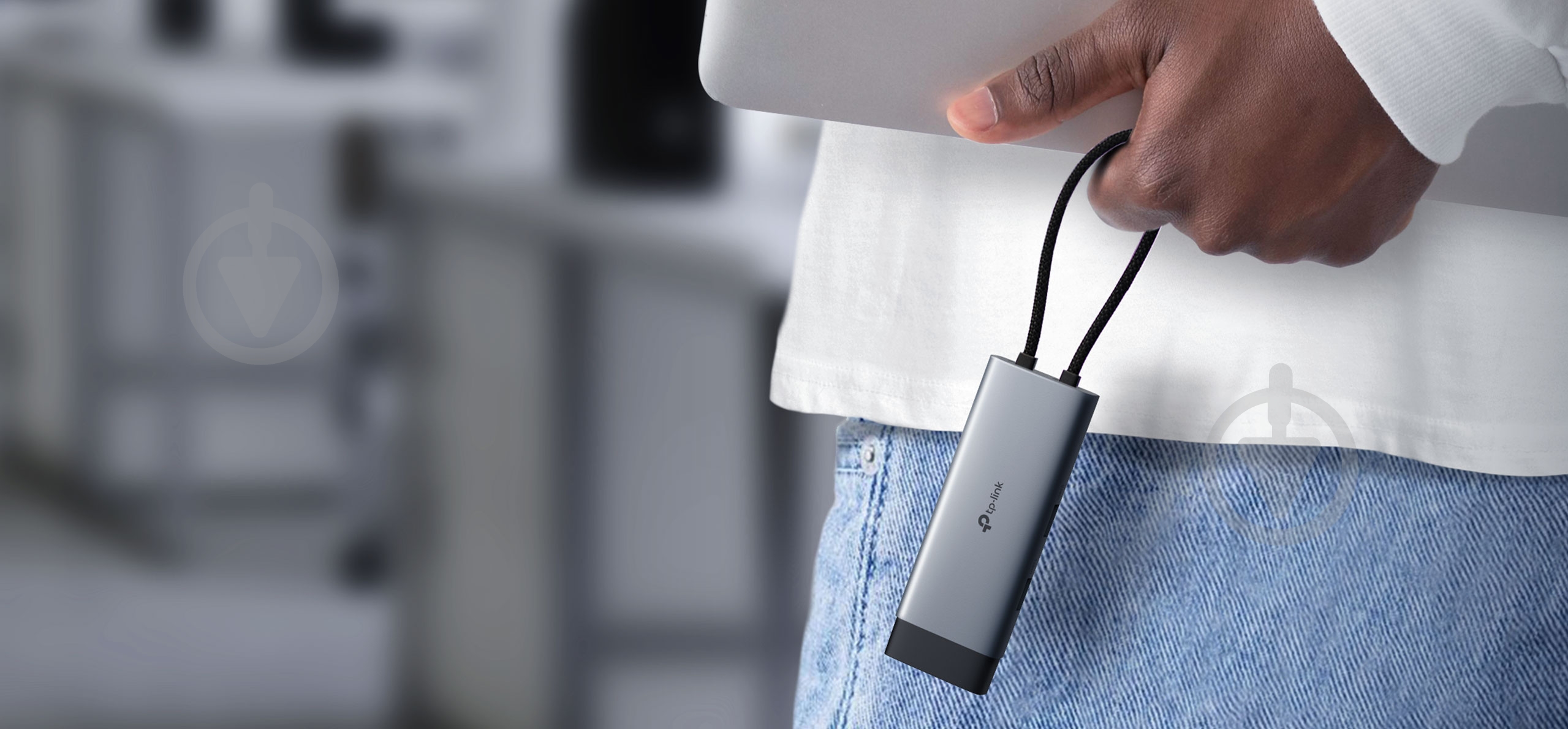 USB-хаб TP-Link USB Type-C 6-в-1 (UH6120C) - фото 4 USB-хаб TP-Link USB Type-C 6-в-1 (UH6120C) - фото 4