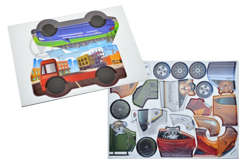 Игра настольная qbee Транспорт QB600-002 - фото 4