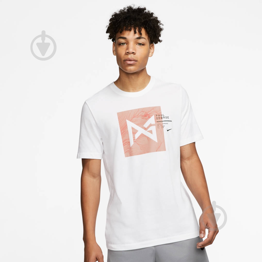 Футболка Nike PG M NK DRY TEE CD1091-100 р.S белый - фото 3