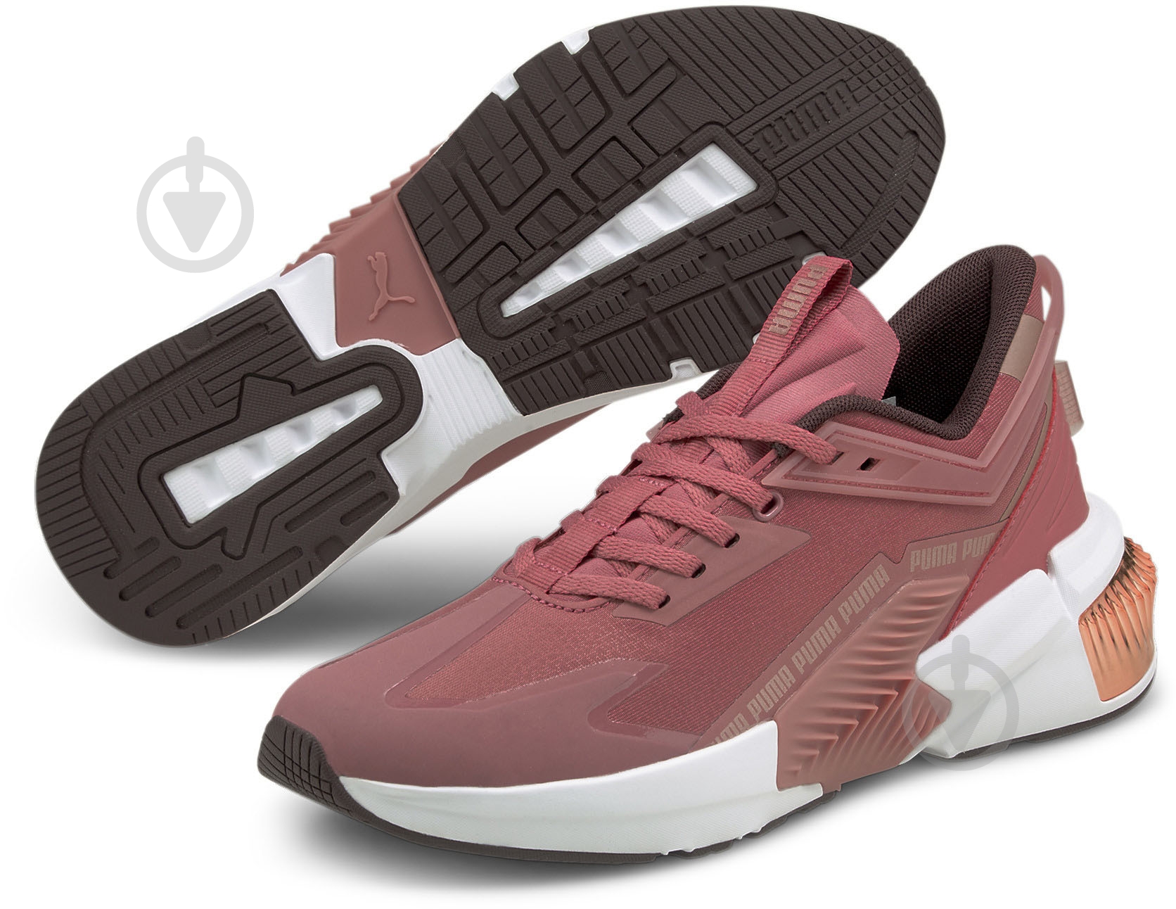 Кроссовки женские Puma Provoke XT FTR Moto Rose 19561202 р.40,5 бордовые - фото 4 Кроссовки женские Puma Provoke XT FTR Moto Rose 19561202 р.40,5 бордовые - фото 4