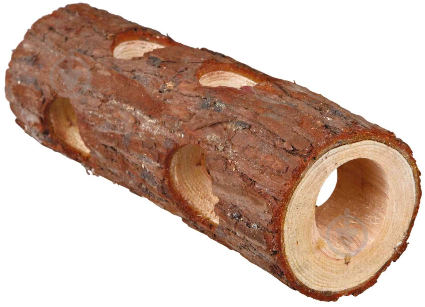 Тунель Trixie для гризунів дерев'яний натуральний 7x30 см коричневий (6131) - фото 2