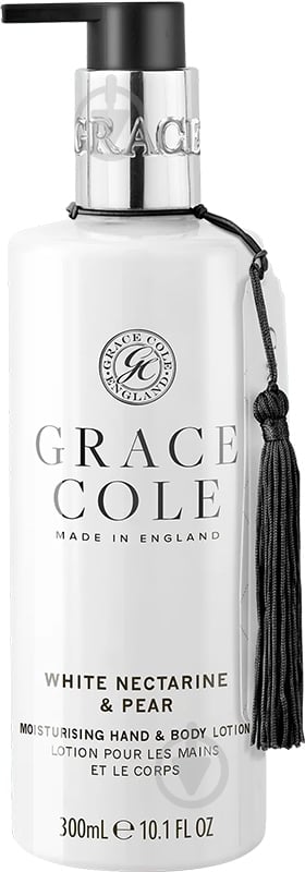Лосьон для тела GRACE COLE White Nectarine & Pear 300 мл - фото 1