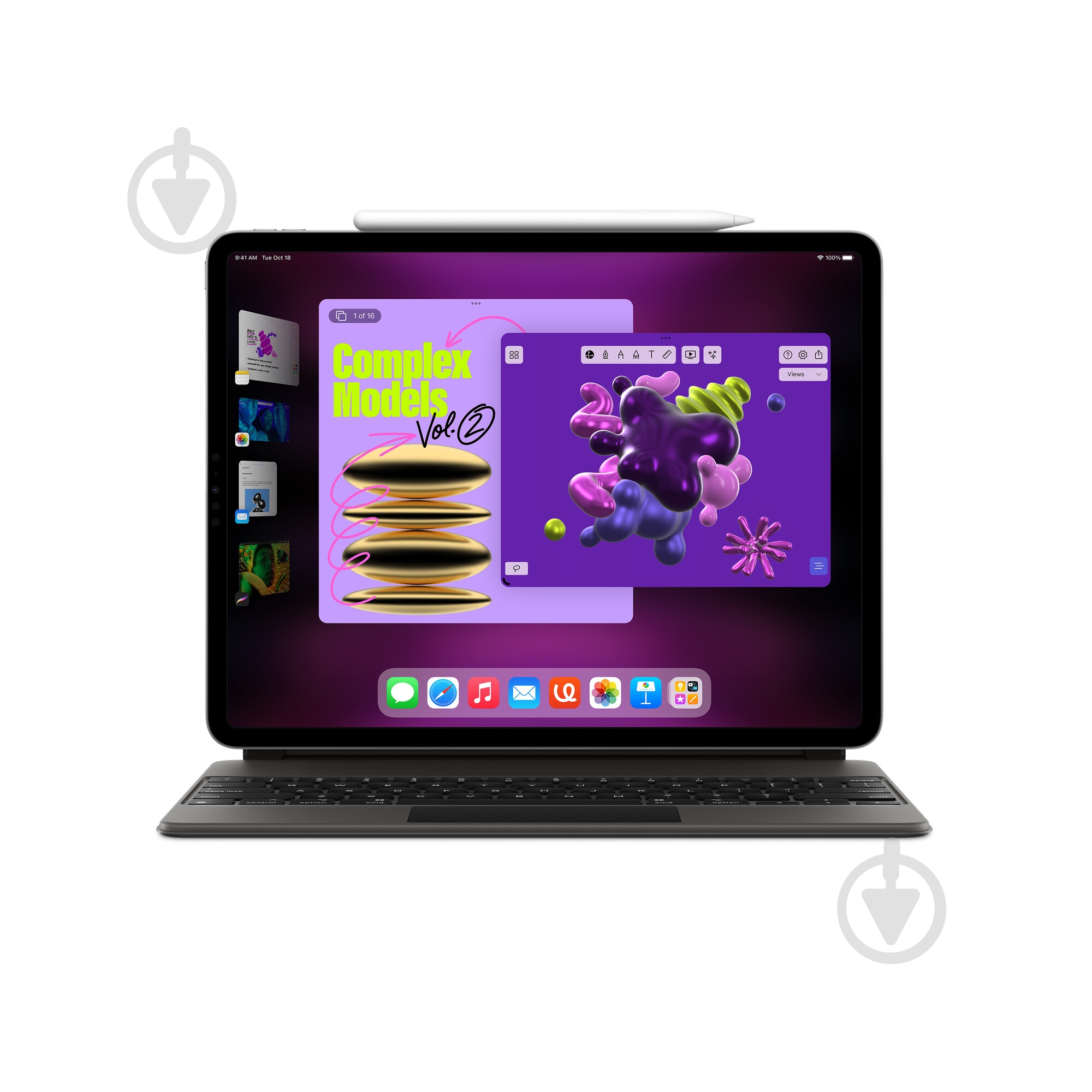 Планшет Apple iPad Pro 2022 12.9" 128GB Wi-Fi+LTE Space Grey (MP1X3RK/A) - фото 5 Планшет Apple iPad Pro 2022 12.9" 128GB Wi-Fi+LTE Space Grey (MP1X3RK/A) - фото 5