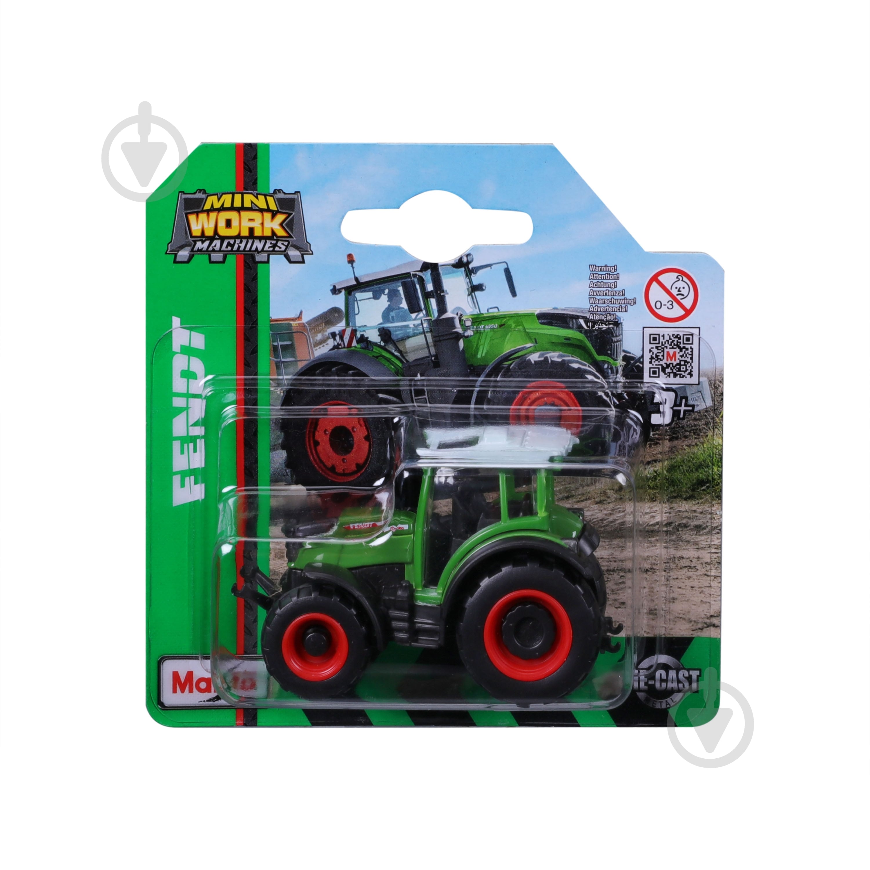 Трактор Maisto Mini Work Machine Tractors в ассортименте 1:64 15530 - фото 2 Трактор Maisto Mini Work Machine Tractors в ассортименте 1:64 15530 - фото 2