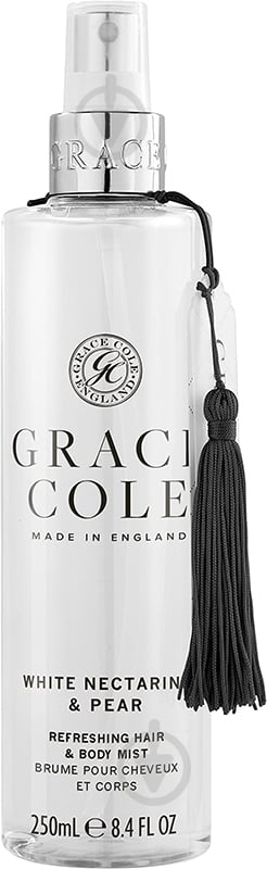 Спрей для тела GRACE COLE White Nectarine & Pear 250 мл - фото 1 Спрей для тела GRACE COLE White Nectarine & Pear 250 мл - фото 1