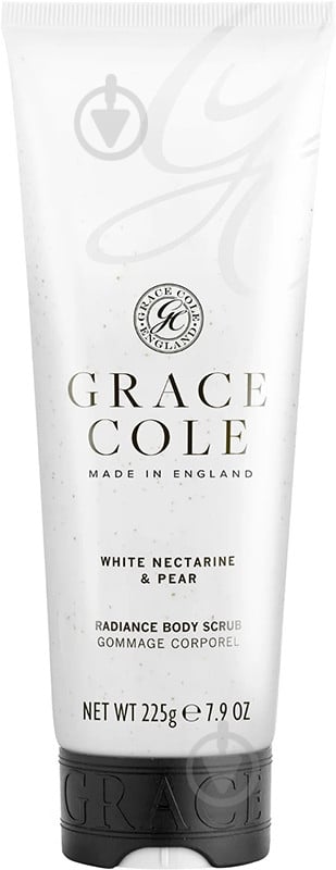 Скраб для тіла GRACE COLE White Nectarine & Pear 238 мл - фото 1