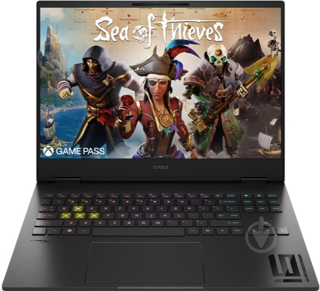 Ноутбук HP Omen 16-u1007ua 16" (AQ8L8EA) black - фото 1 Ноутбук HP Omen 16-u1007ua 16" (AQ8L8EA) black - фото 1