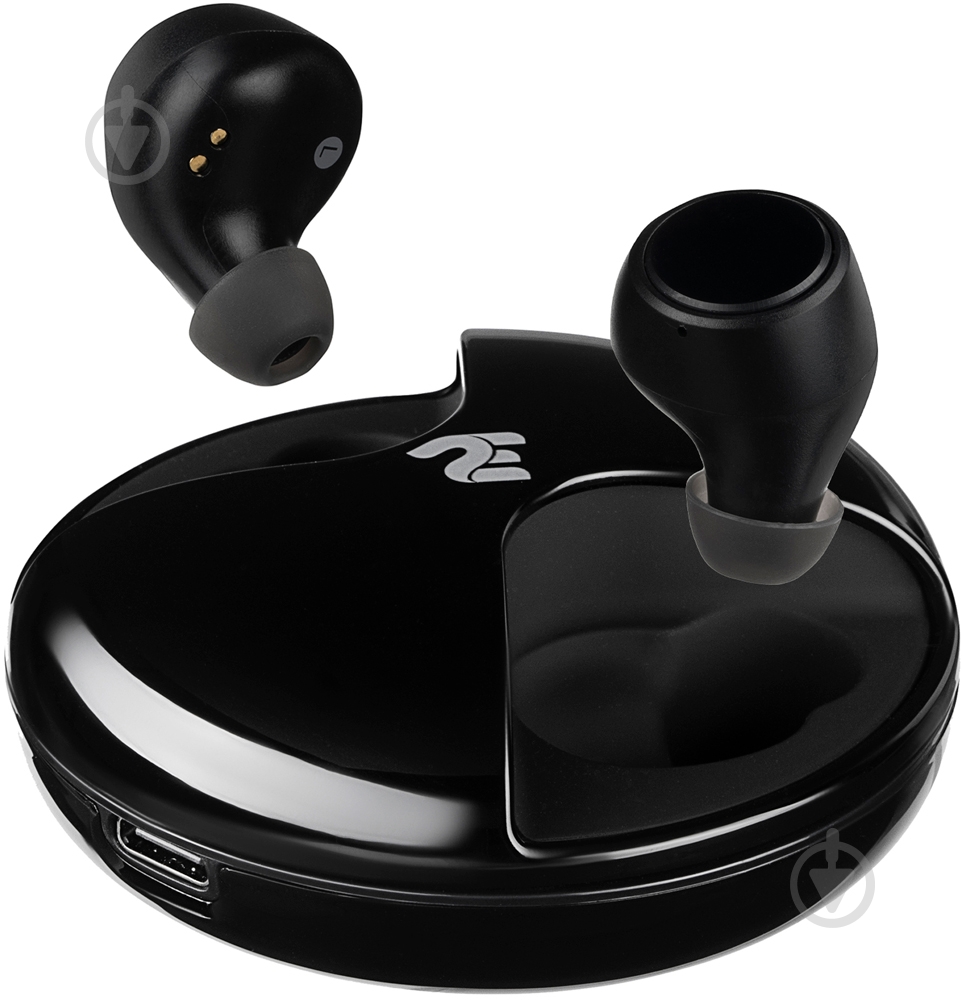 Наушники 2E RainDrops Light True Wireless Waterproof Mic black (2E-EBTWRDLBK) - фото 2 Наушники 2E RainDrops Light True Wireless Waterproof Mic black (2E-EBTWRDLBK) - фото 2