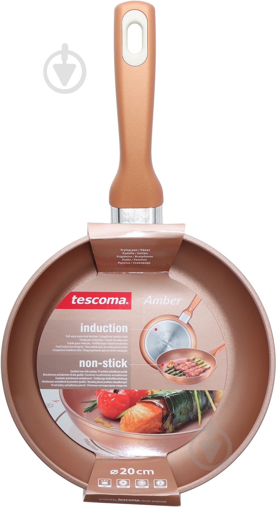 Сковорода Tescoma Amber 20 cм 602920 - фото 3