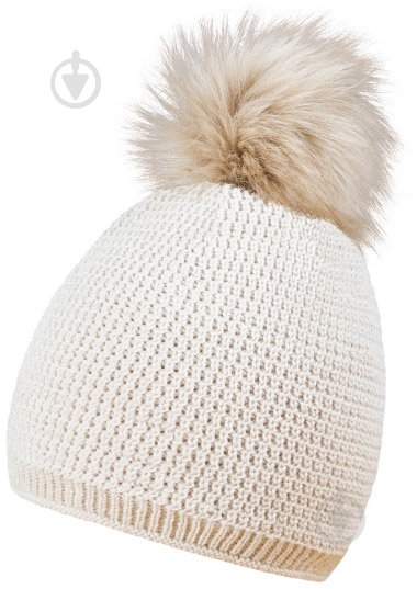 Шапка Cofee Smart Fur 3047-22 р.one size бежевый - фото 1 Шапка Cofee Smart Fur 3047-22 р.one size бежевый - фото 1