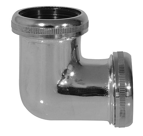 Колено Ghidini хром Ø32 мм - фото 1