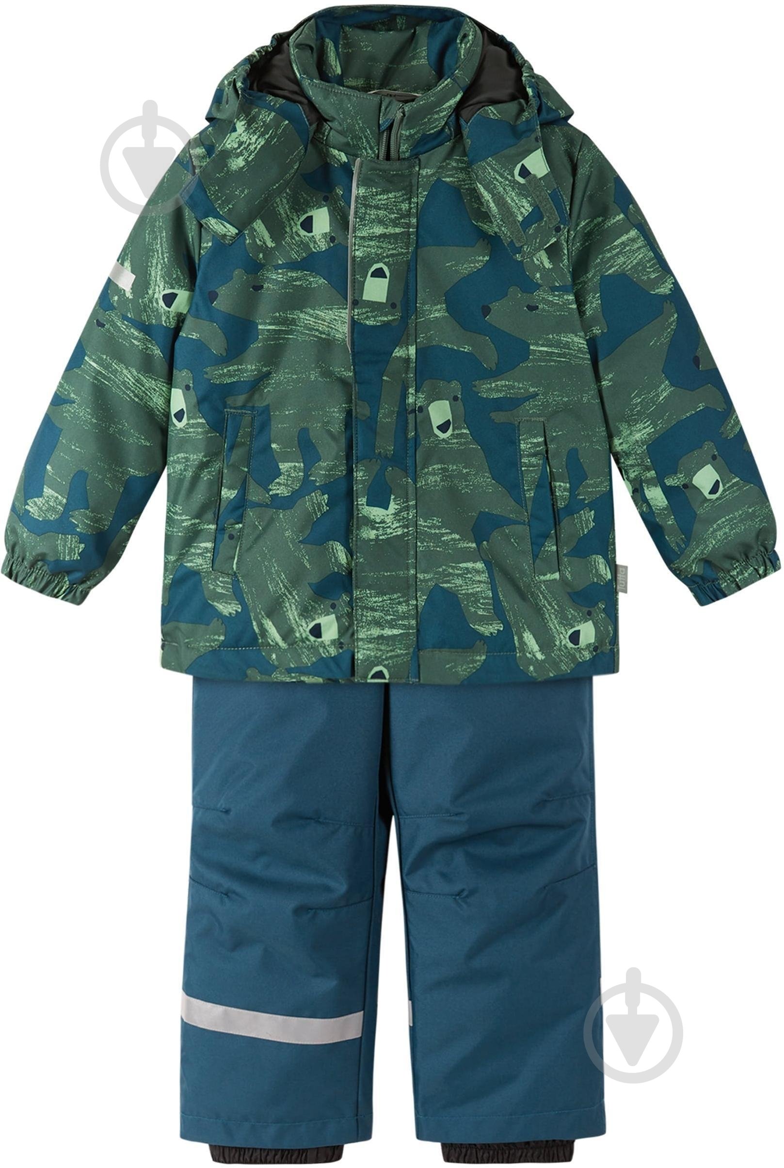 Комплект детской одежды для мальчиков Tutta by Reima зимний 6100004A-86A3 рост 104 зеленый SIRRI - фото 1 Комплект детской одежды для мальчиков Tutta by Reima зимний 6100004A-86A3 рост 104 зеленый SIRRI - фото 1