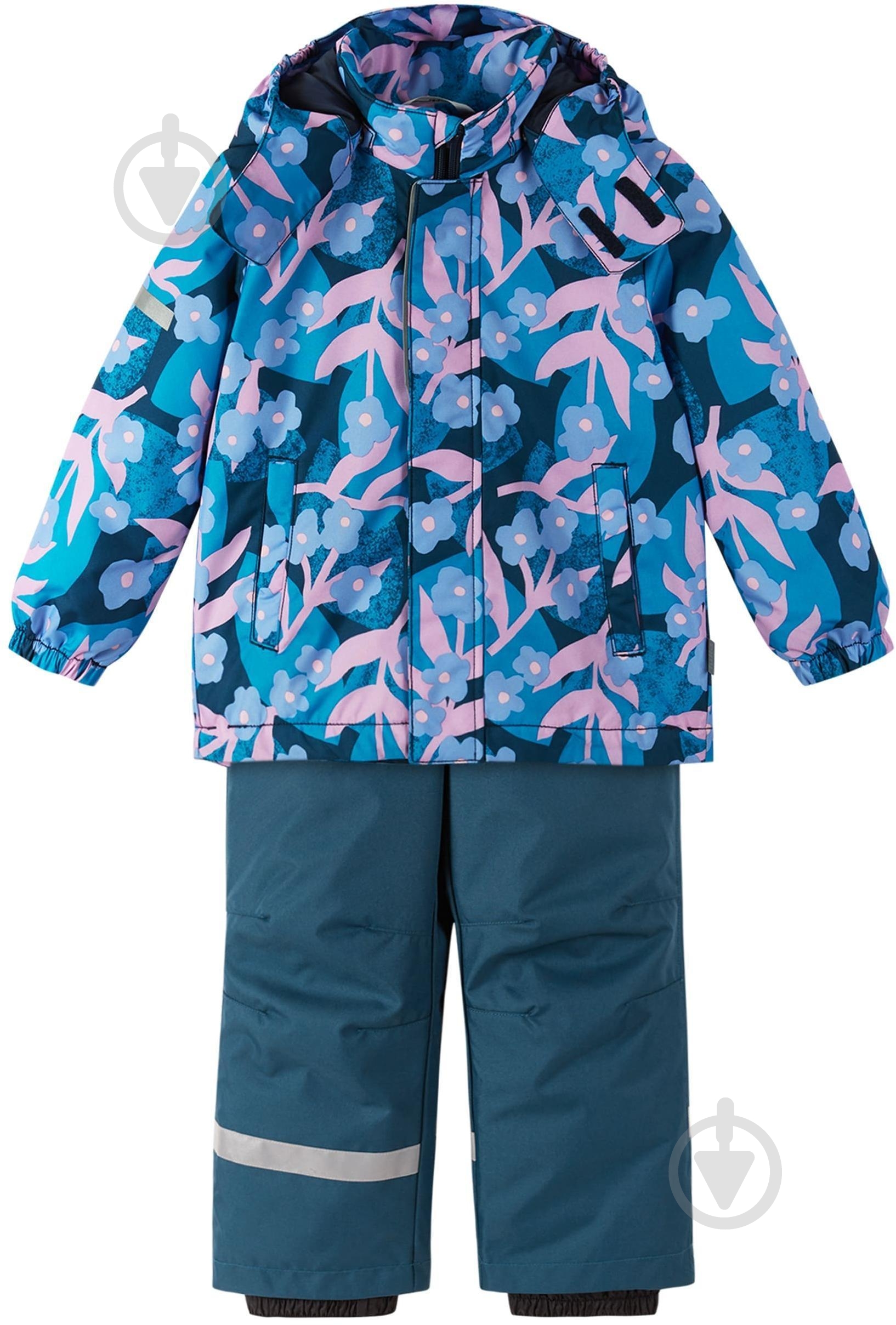 Комплект дитячого одягу для хлопчиків Tutta by Reima зимовий 6100004A-78A3 зріст 92 темно-синій SIRRI - фото 1