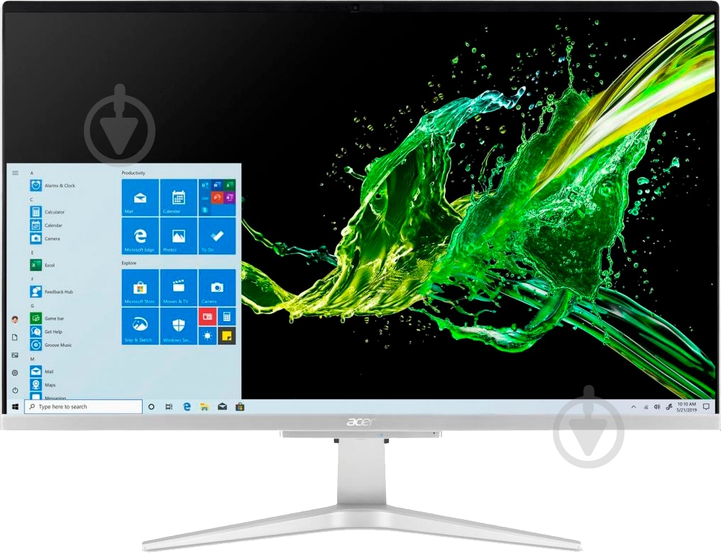 Моноблок Acer Aspire C27-1655 27 (DQ.BGGME.006) black/silver - фото 1 Моноблок Acer Aspire C27-1655 27 (DQ.BGGME.006) black/silver - фото 1