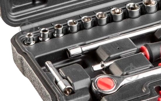 Набір Top Tools торцевих гайкових ключів 1/4" 15 предметів 38D525 - фото 3 Набір Top Tools торцевих гайкових ключів 1/4" 15 предметів 38D525 - фото 3