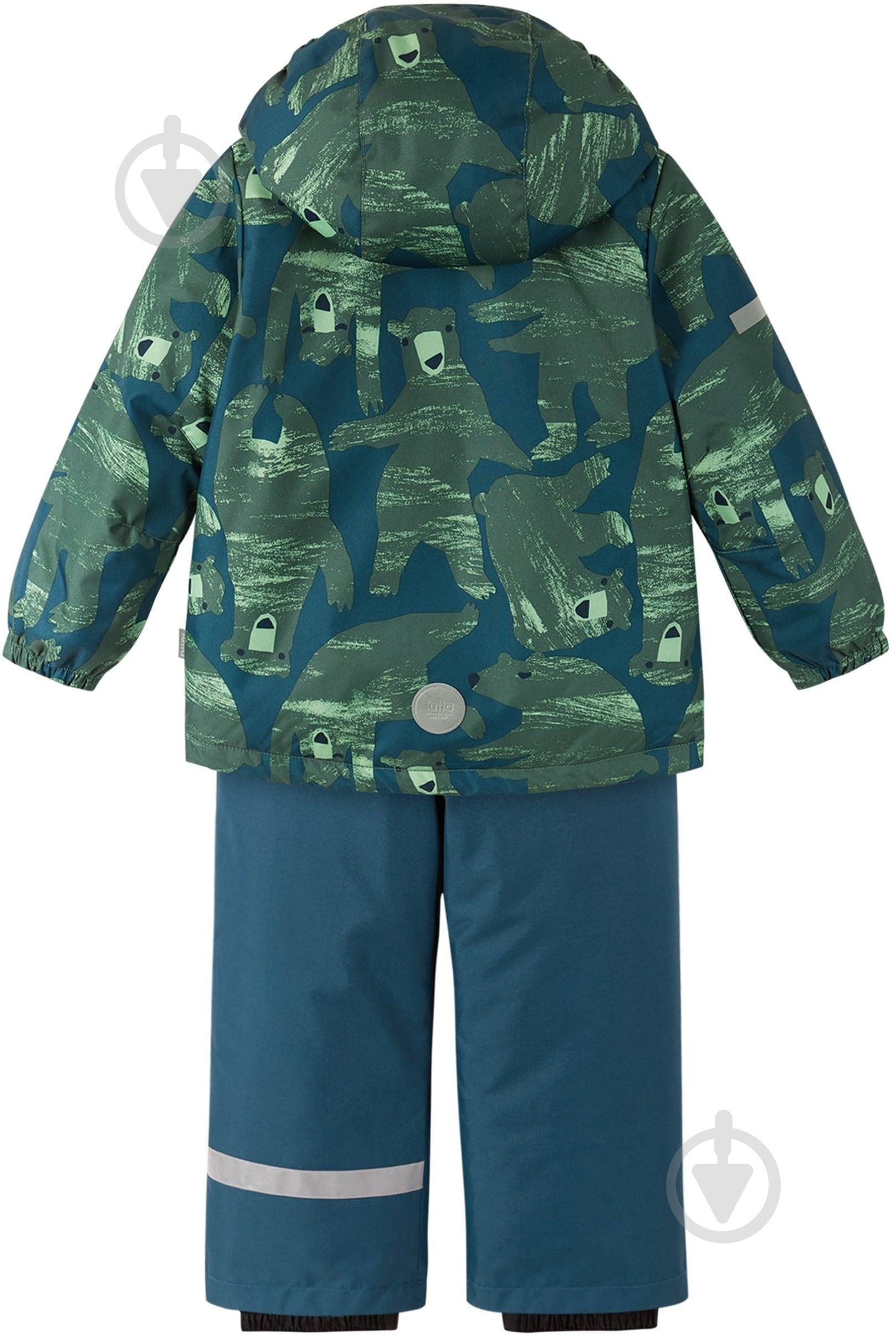 Комплект детской одежды для мальчиков Tutta by Reima зимний 6100004A-86A3 рост 140 зеленый SIRRI - фото 2 Комплект детской одежды для мальчиков Tutta by Reima зимний 6100004A-86A3 рост 140 зеленый SIRRI - фото 2