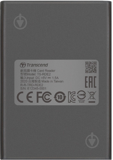 Кардридер Transcend TS-RDE2 CFexpress Type-B USB 3.2 Gen 2x2 Type-C - фото 4